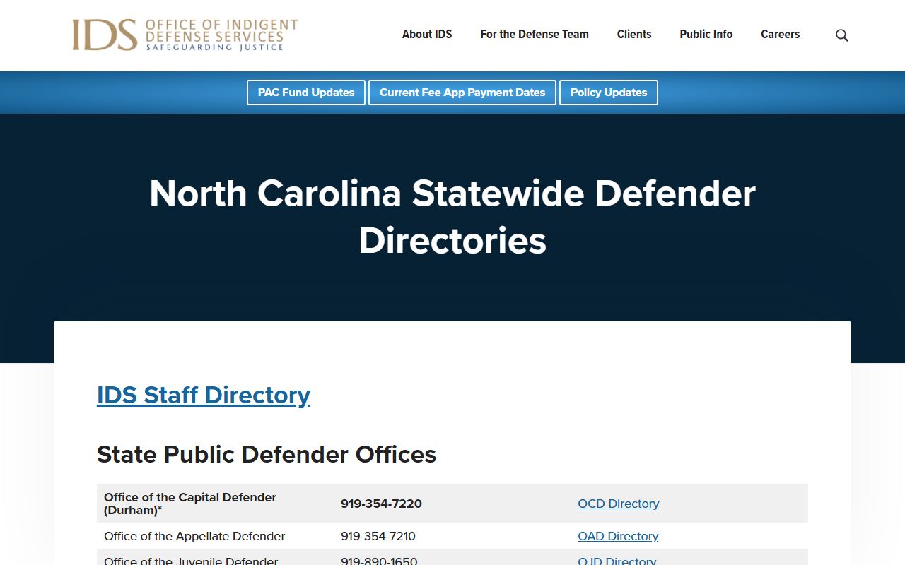 Cleveland County arrest records court charges defender district information