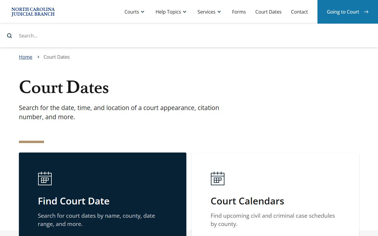 Cleveland County court records court date search